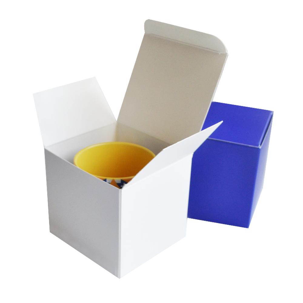 Картонная упаковка с логотипом для чашки