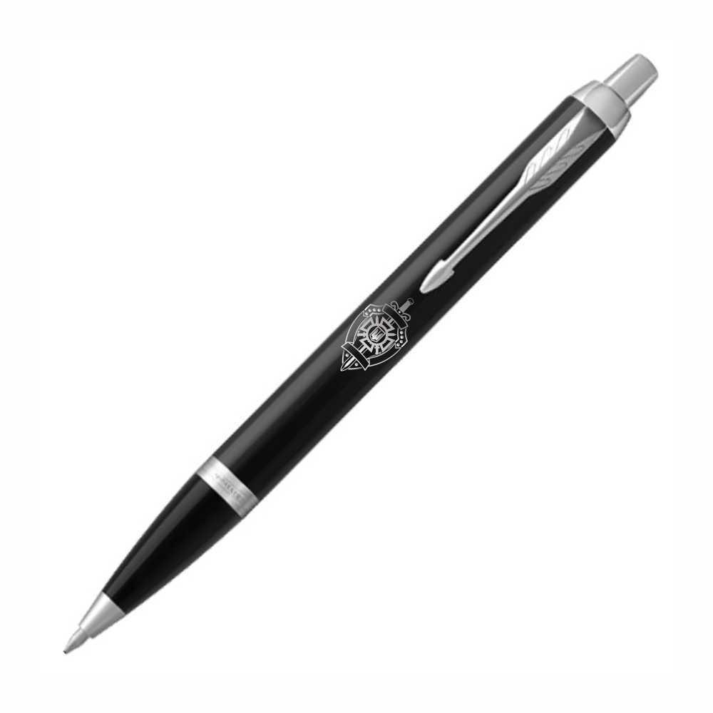 Шариковая ручка Parker IM 17 Black BP с логотипом