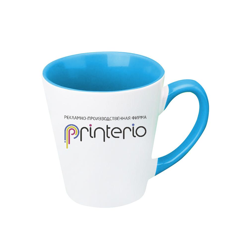 Чашка Латте под сублимацию и лого (цена с нанесением)