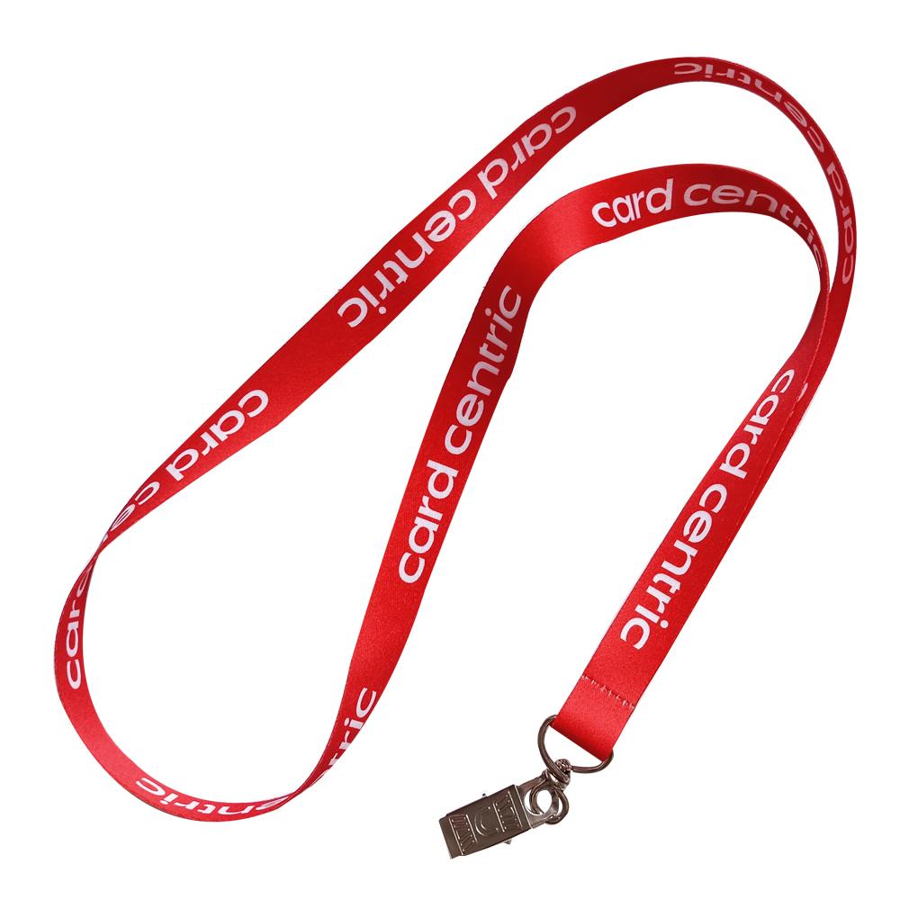 Шнурок с логотипом для бейджа, 15 мм