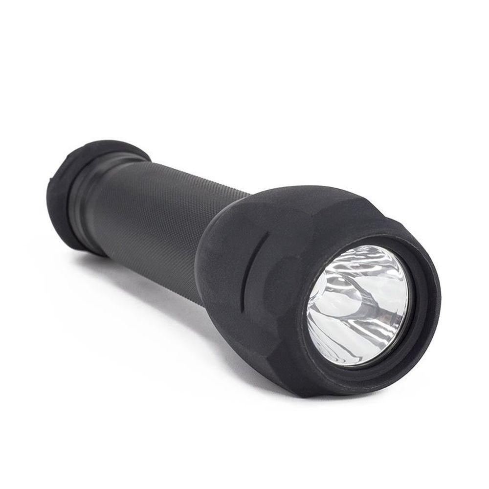 Фонарь ручной противоударный Protect, AL, пыле-влагозащищенный с логотипом