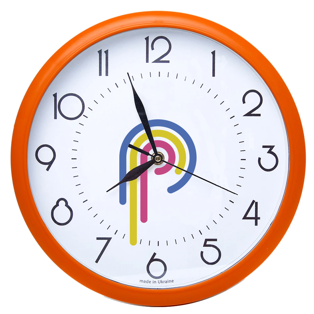 Часы настенные Classic с индивидуальным дизайном и логотипом