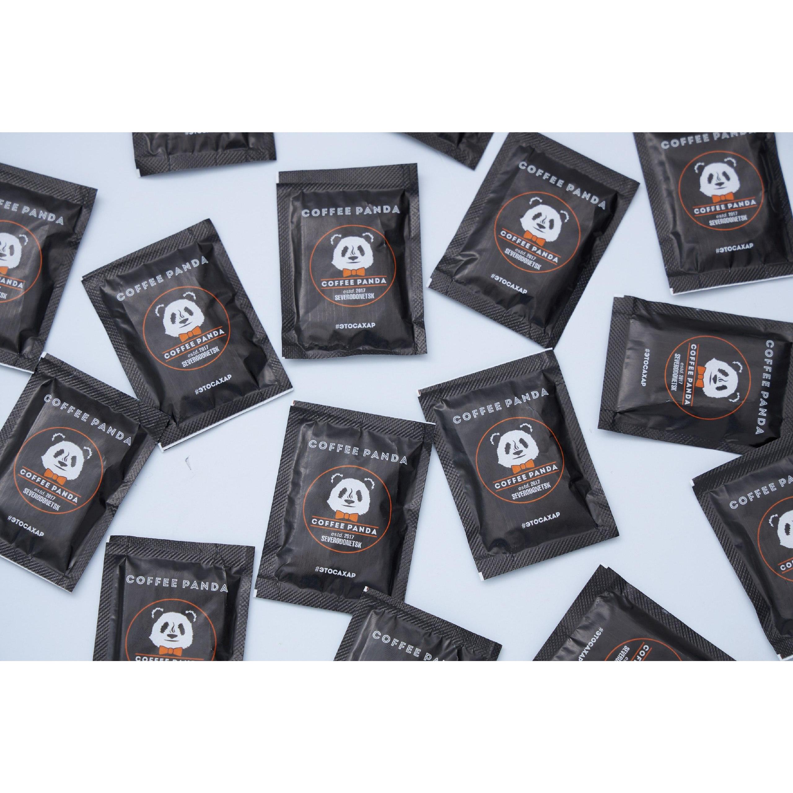 Цукор у саше 70х50мм, 5г з логотипом