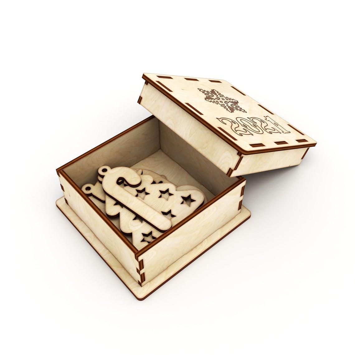 Новогодний набор игрушек с вашим логотипом