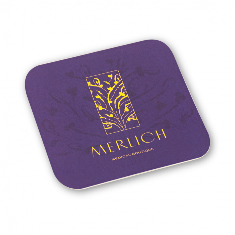 Підставка під склянку з логотипом 100 мм