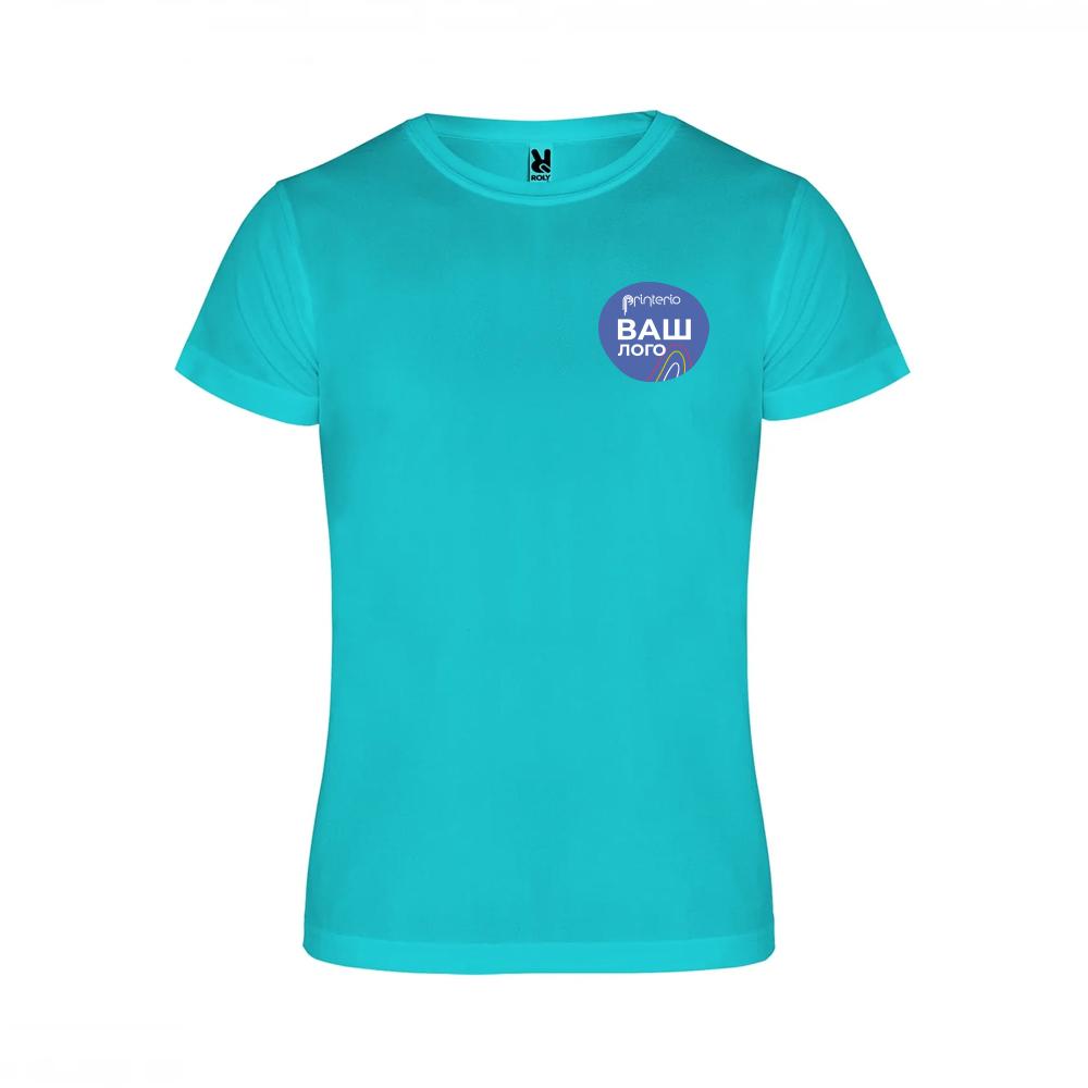 Детская спортивная футболка Roly Camimera JN 135 с логотипом