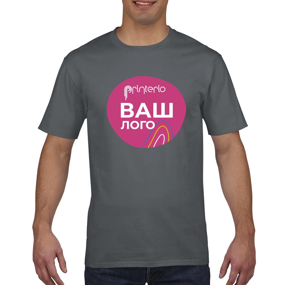 Футболка унисекс Gildan Premium Cotton 185 с Вашим лого