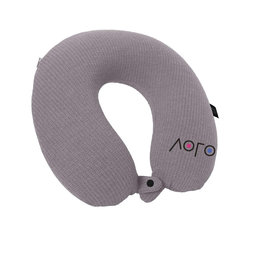 Подушка дорожная Sleep с логотипом под нанесение лого