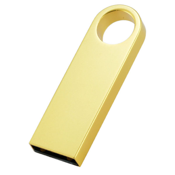 Флешка металлическая Uno USB 2.0 с логотипом 16 Gb