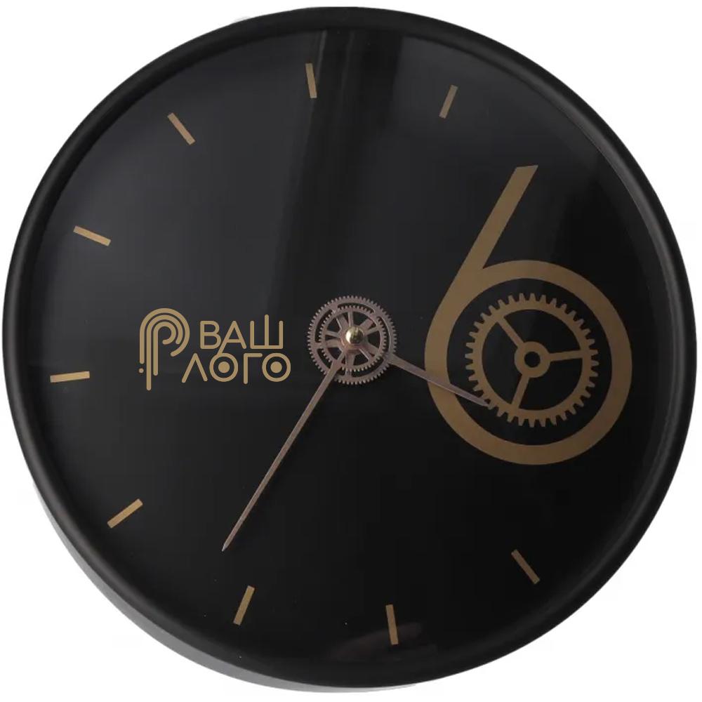Настенные часы пластиковые Optima DESIGN с вашим лого 25.5 см