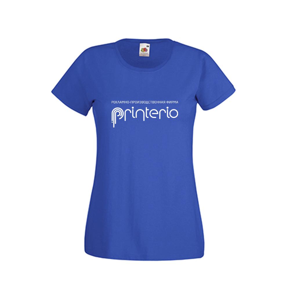 Женская футболка с логотипом Fruit of the Loom Valueweight Ladies