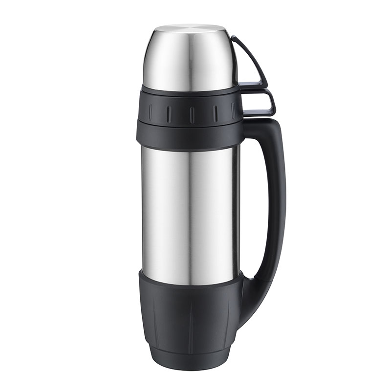 Стальной термос с логотипом 1200 мл