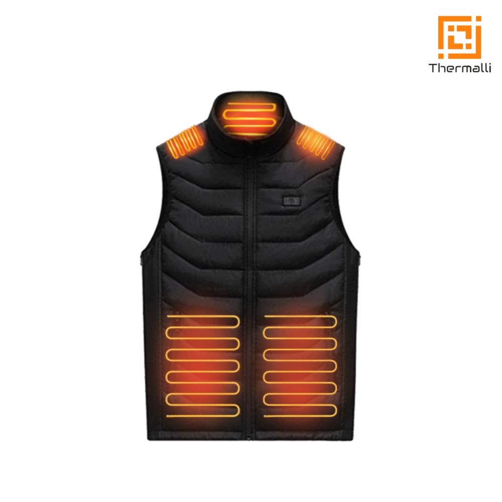 Жилет с подогревом Thermalli Avoriaz унисекс с Вашим лого