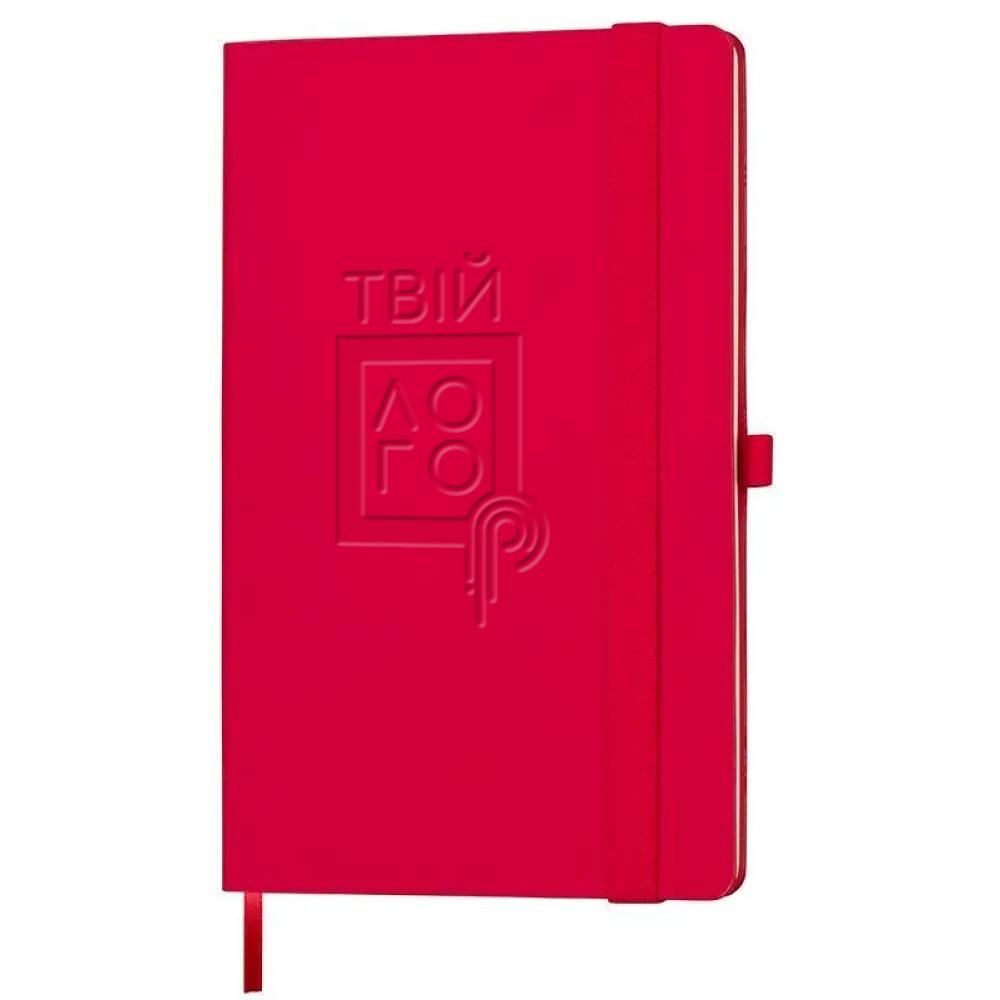 Блокнот в линию А5 GRACY мягкая обложка с логотипом