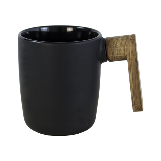 Керамическая чашка с ручкой AGERA 350 мл с Вашим логотипом