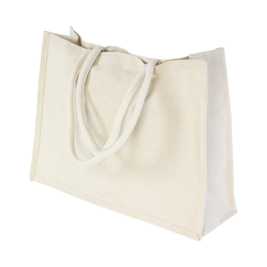 Сумка хлопковая Olivia с ламинацией 44.5x34х15 см с логотипом