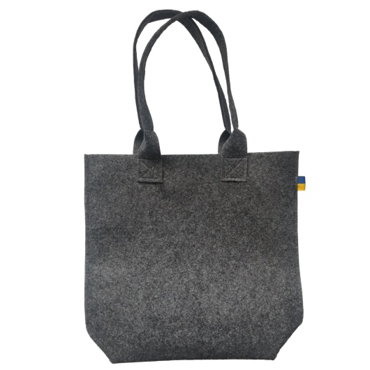 Сумка Saga из переработанного материала 40х40х10 см с лого