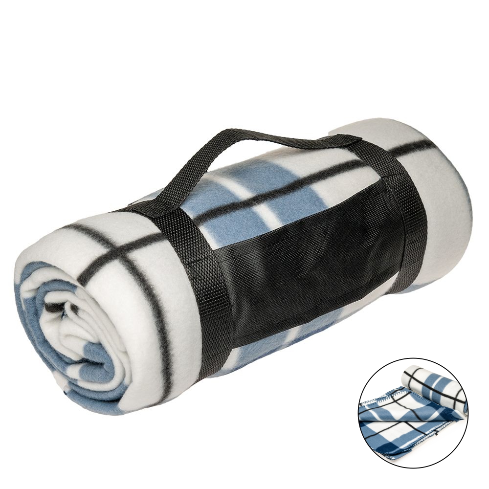 Плед полар-флисовый с вашим логотипом 1800х1270 мм