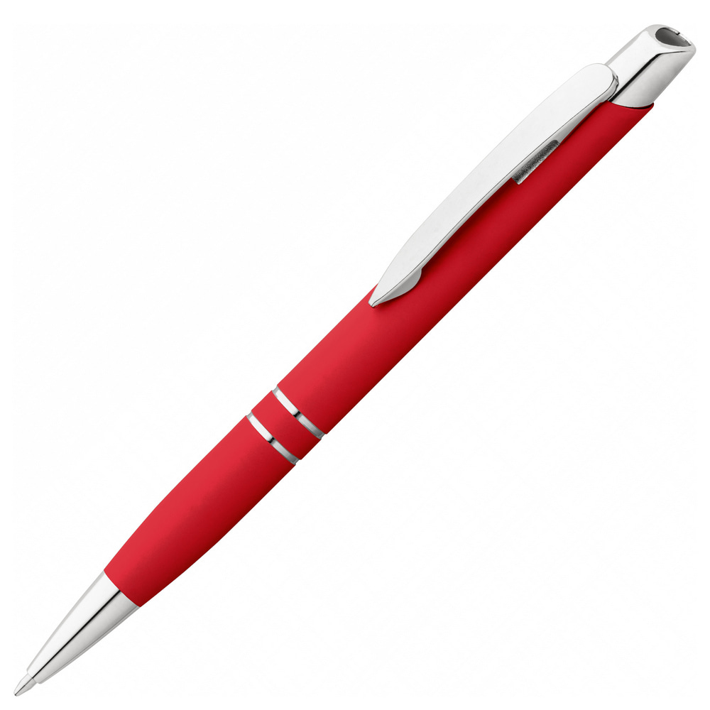 Ручка алюминиевая 'Marieta' из Soft Touch с логотипом