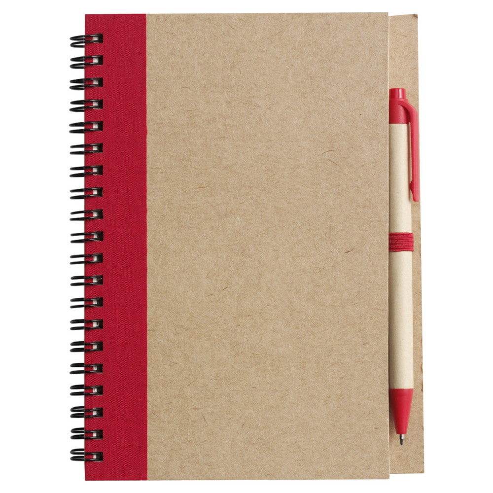 ЭКО блокнот + ручка 60 л с вашим логотипом