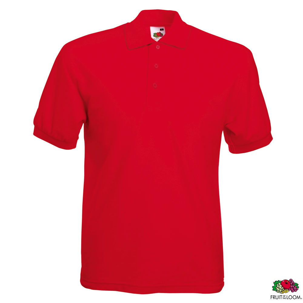 Тенниска-поло мужская Fruit of the Loom 65/35 с Вашим лого