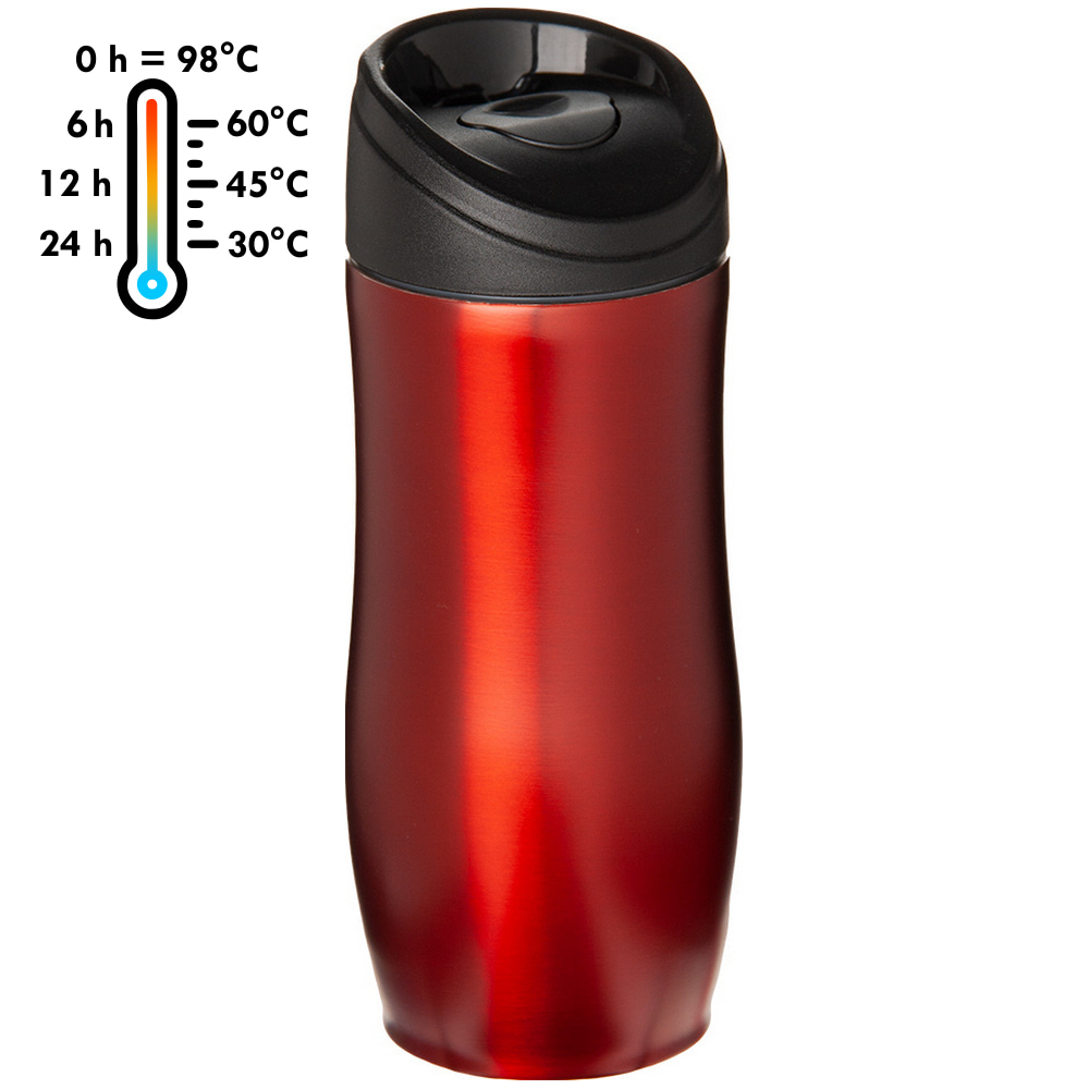 Термокружка металлическая с логотипом 350 мл