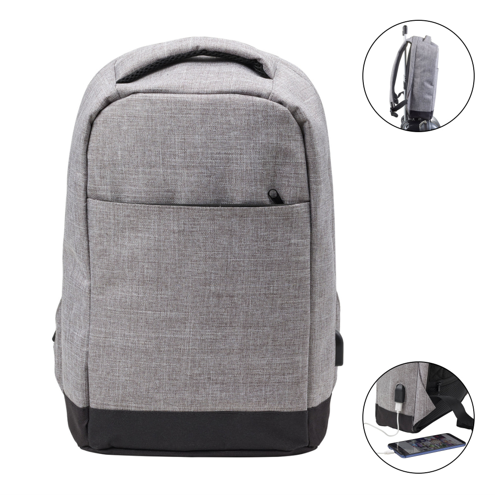 Рюкзак-антизлодей Cruz для ноутбука 13" с логотипом