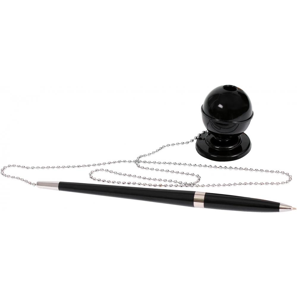 Ручка шариковая на подставке DESK PEN 0,5 мм с вашим лого