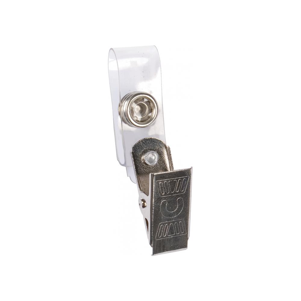 Клип для бейджа, прозрачный для печати вашего логотипа