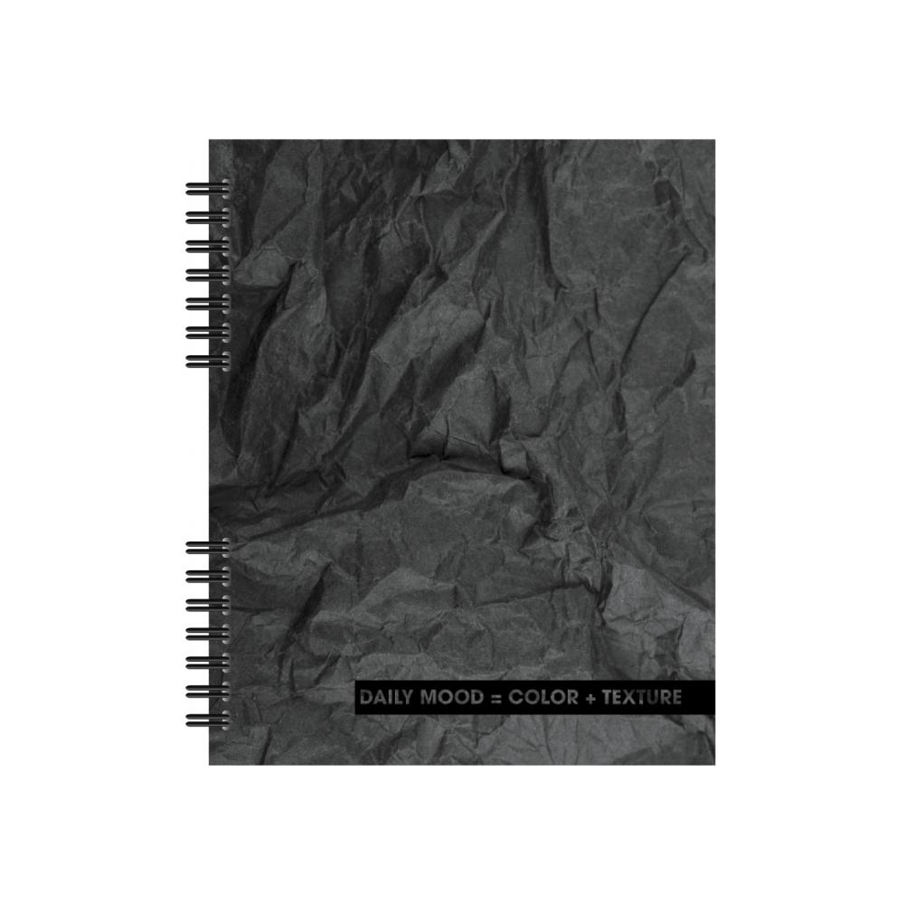 Блокнот в клетку В5, пластиковая обложка, спираль, 60 л с логотипом