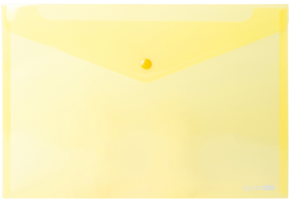 Папка-конверт А4 на кнопке с логотипом