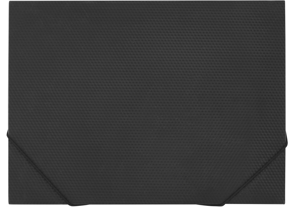 Папка пластиковая А3 35 мм фактура бриллиант на резинках с печатью логотипа