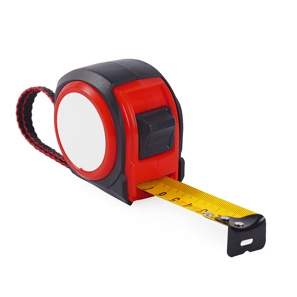 Рулетка Mars 5 м, ТМ Discover прорезиненный корпус, металлическая лента с логотипом