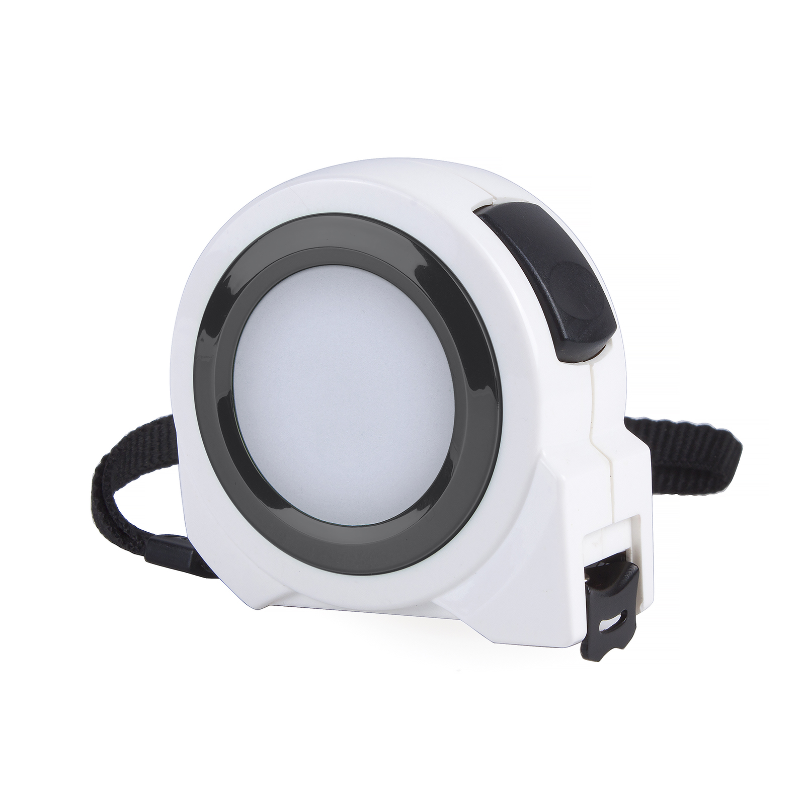 Рулетка Step с фиксатором, 3 метра, пластиковый корпус, стальная лента с логотипом