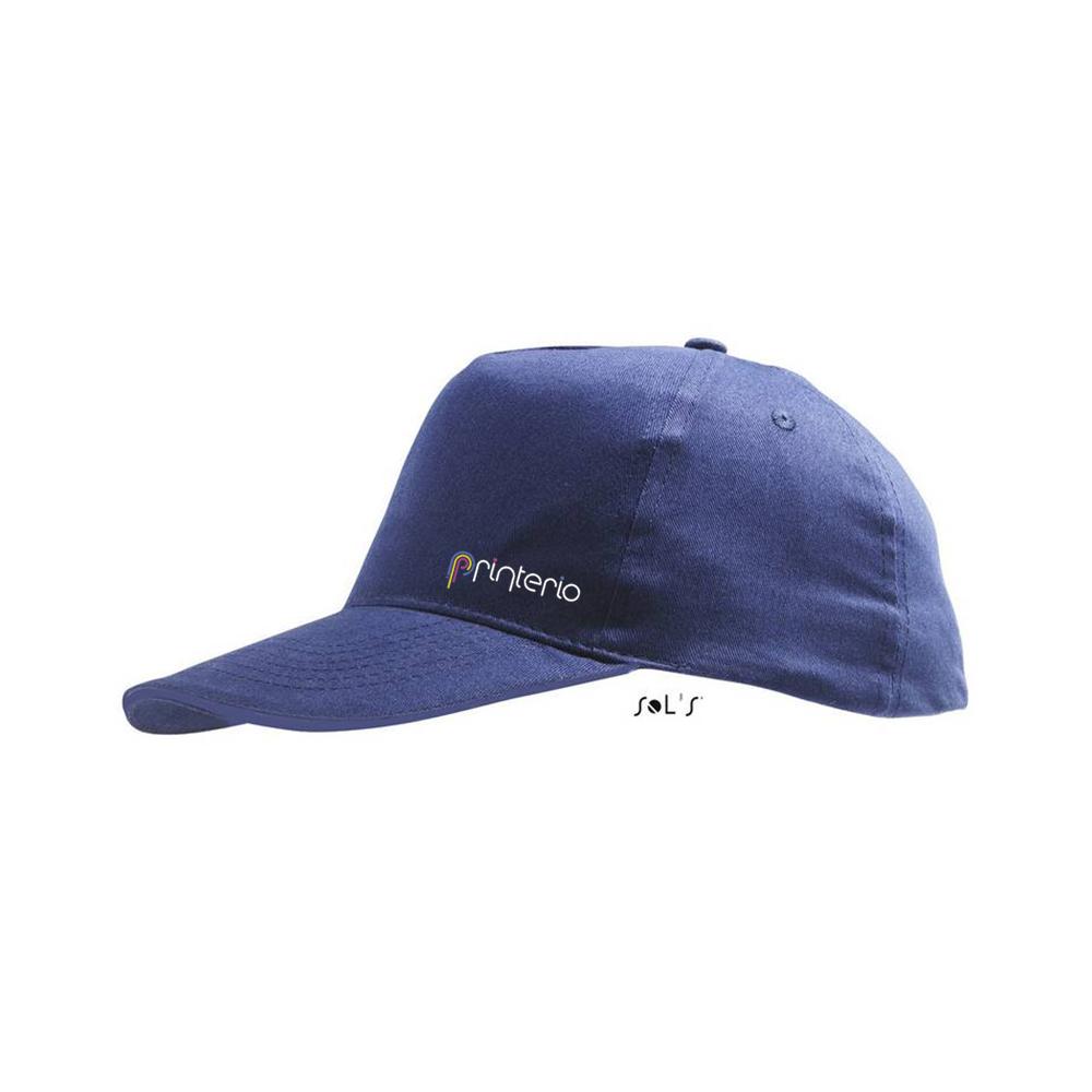 Дитяча бейсболка із 5 клинів SOL'S SUNNY KIDS з логотипом