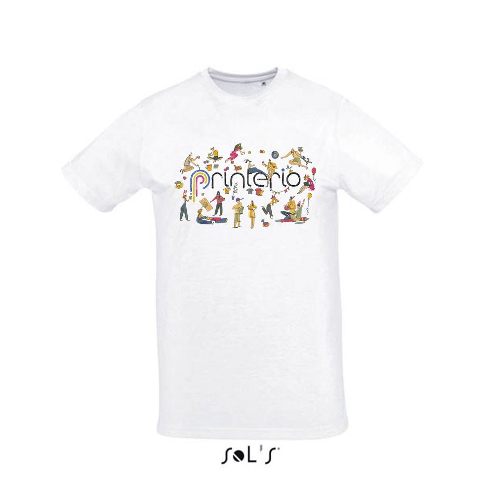 Футболка SOL'S Sublima унисекс с логотипом