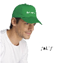 Бейсболка с логотипом с липучкой SOL'S BUZZ