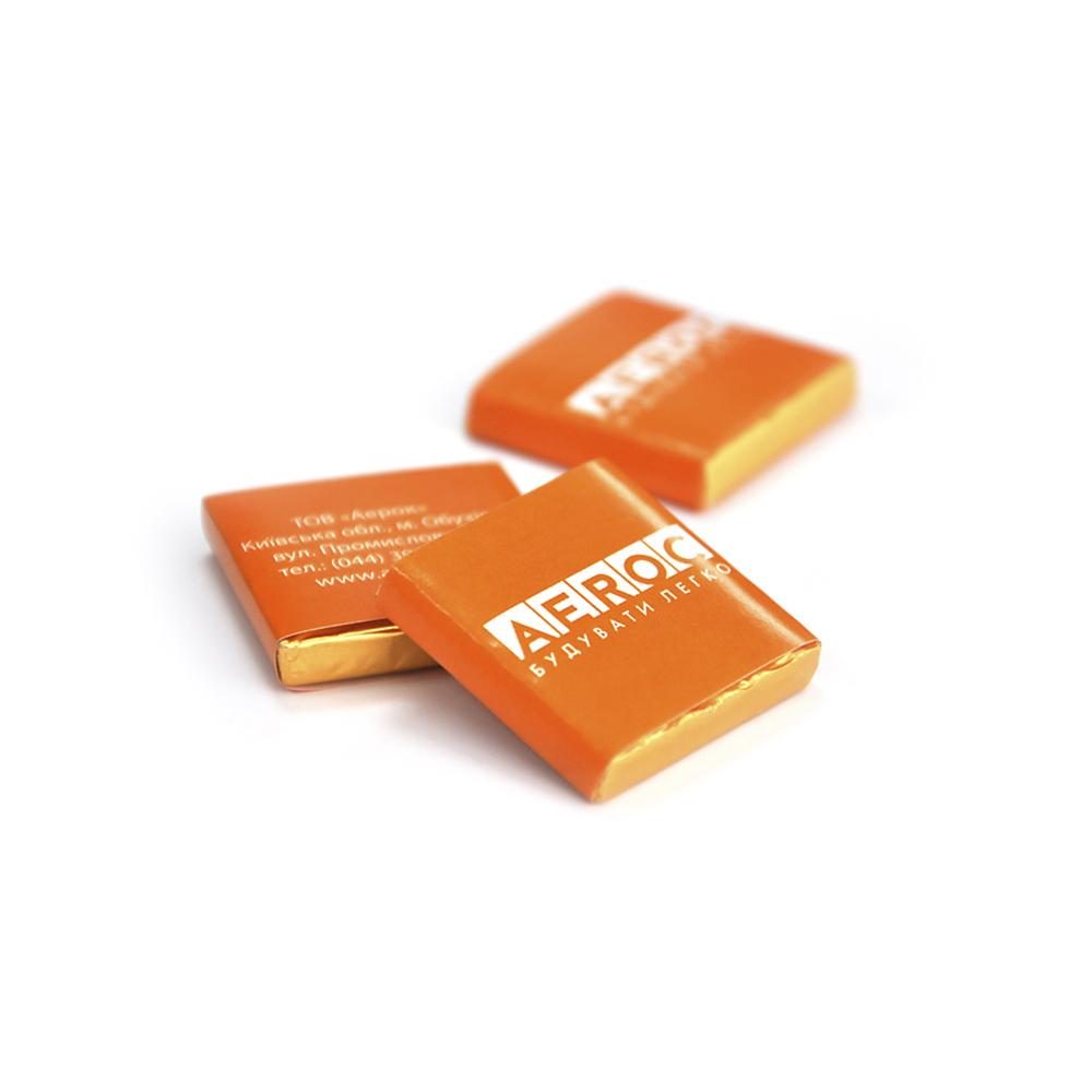 Шоколад Вкусовой 5 г с логотипом