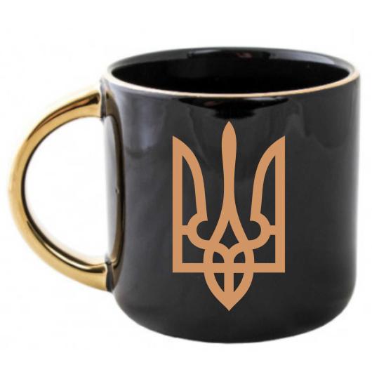 Керамическая чашка с ободком OLYMPIA 350 мл для Вашего лого