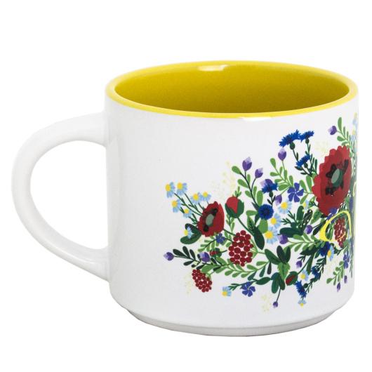 Сублимационная чашка KATRINA 450 мл глянцевая с логотипом