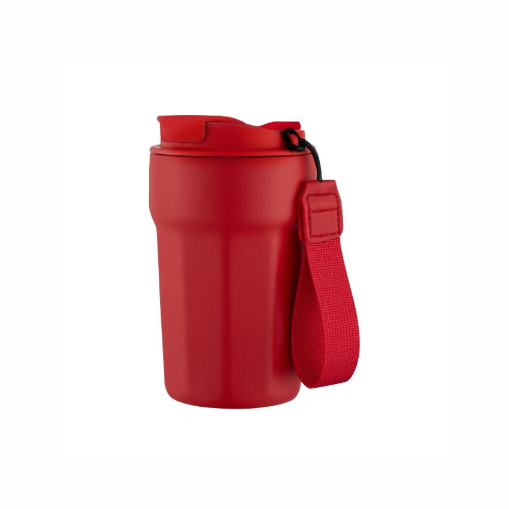 Термокружка Comfy с логотипом, вакуумная стальная