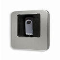 Металлический футляр для флэш-памяти с вашим лого UNIVERSAL METAL BOX