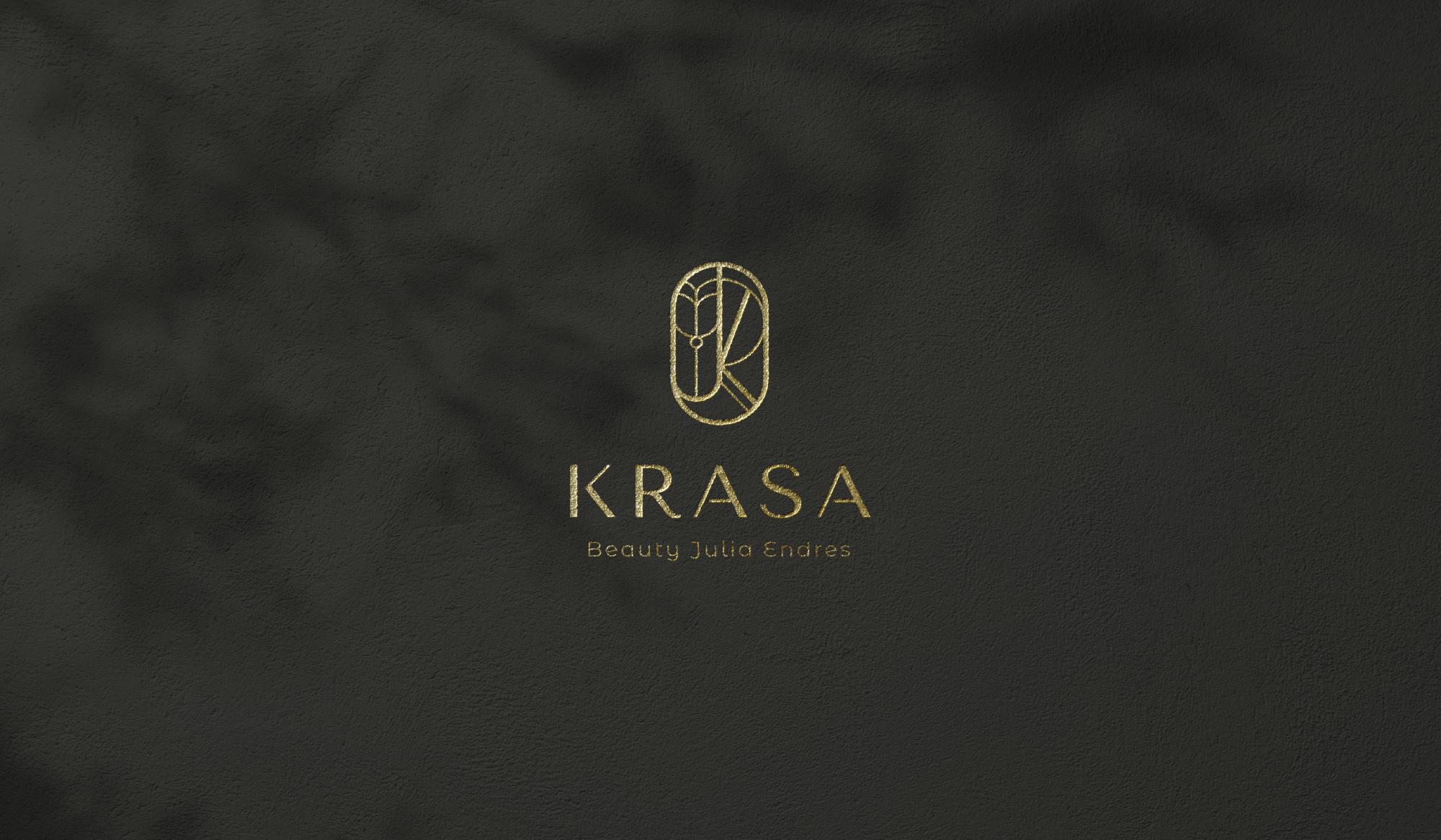 Разработка логотипа для Krasa