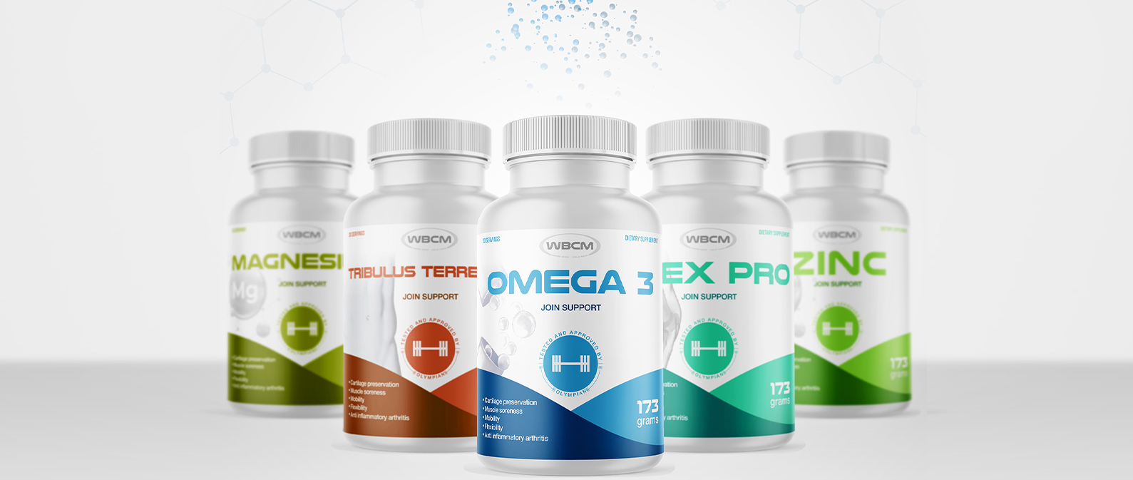 Этикетки на линейку БАДов