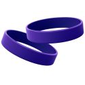 Силиконовый браслет 20 мм с печатью Вашего логотипа