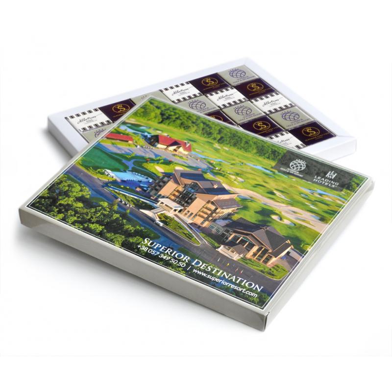 Шоколадный набор Пенал с лого 150 г