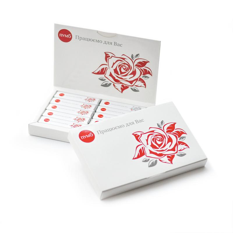 Шоколадный набор Ригель с лого 125 г