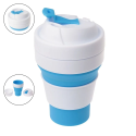 Складана силіконова чашка з логотипом Фото 6