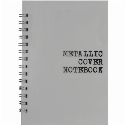Блокнот А6 та А5 пластикова обкладинка та бічна спіраль з друком логотипу 60 арк Фото 4