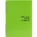 Блокнот А6 та А5 пластикова обкладинка та бічна спіраль з друком логотипу 60 арк Фото 5